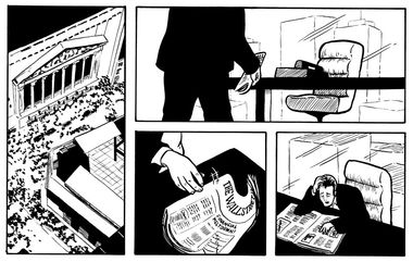 Wordless “Meltdown” comic continues Wordless “Meltdown” comic continues