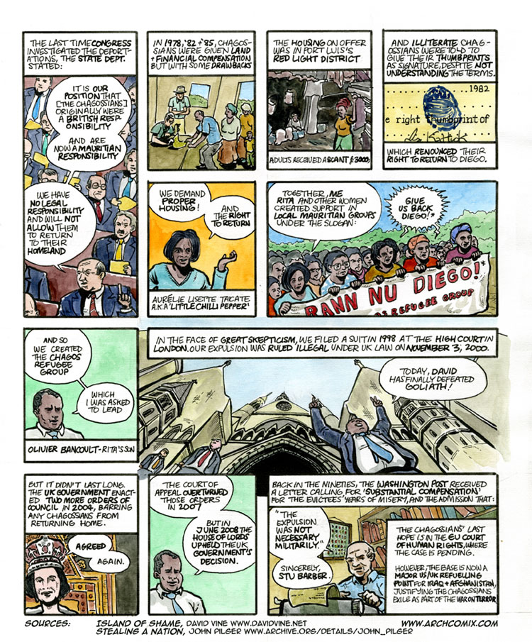 Last Page of Diego Garcia and what happened in Maine? Last Page of Diego Garcia and what happened in Maine?
