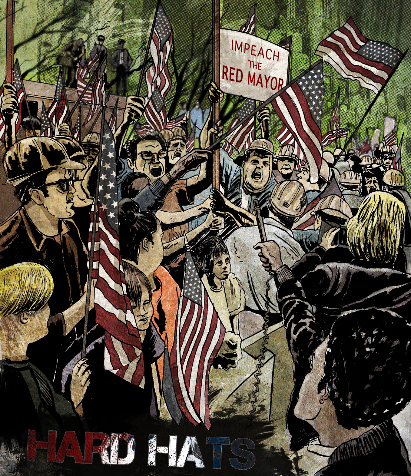 Hard Hats comic – the cover Hard Hats comic – the cover