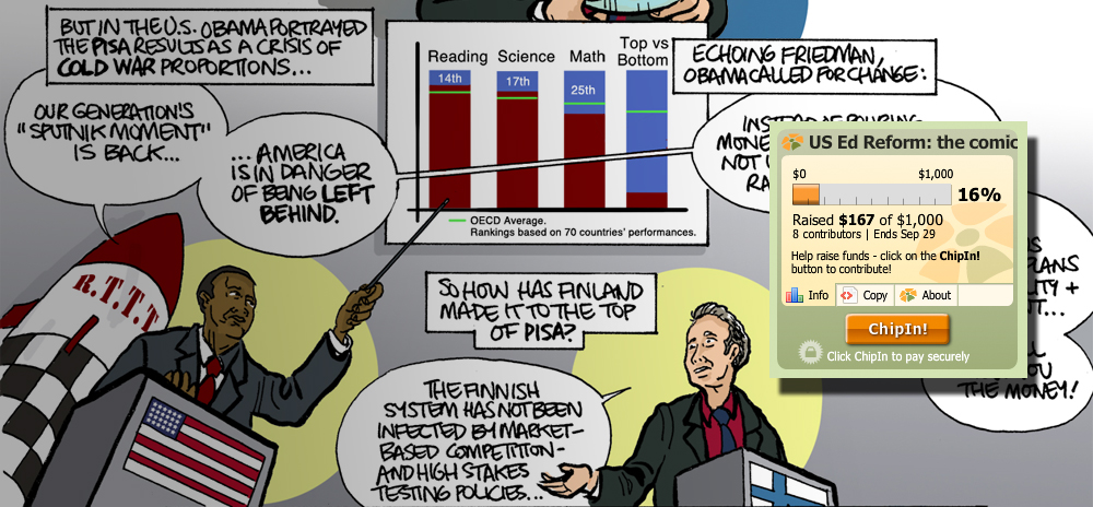 Support the Education Reform Comic Print Run!